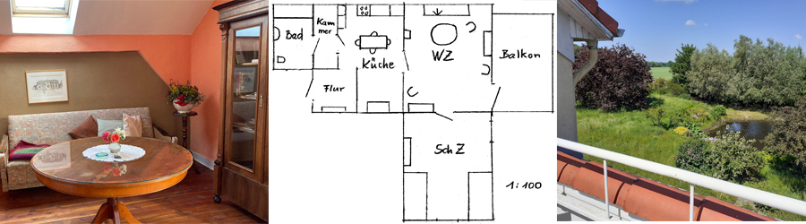 Ferienwohnung Eulennest auf dem Ahnenhof